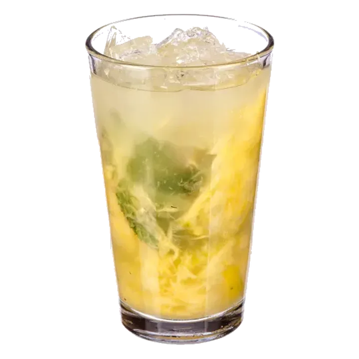 Pineapple and Mint Caipirinha
