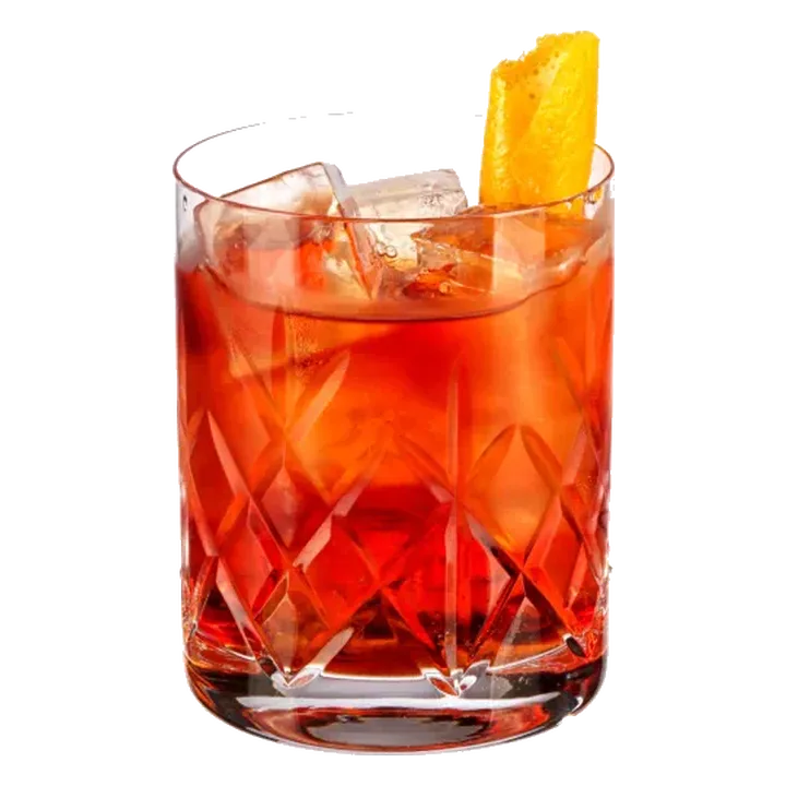 Rhubarb Negroni