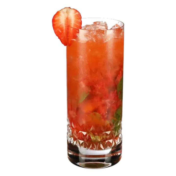 Strawberry and Balsamic Mojito