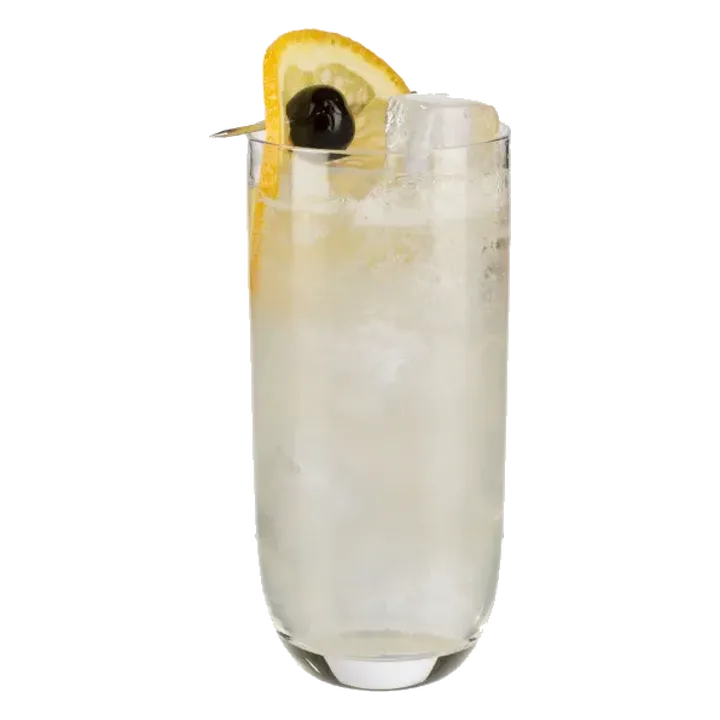 Tom Collins (no added sugar and low-calorie)