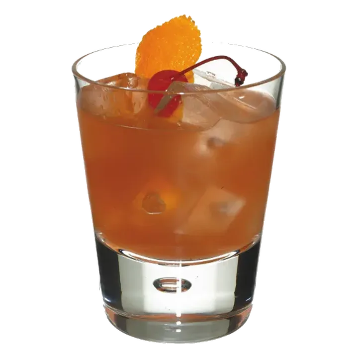 Old Fashioned Cocktail (muddled fruit version)