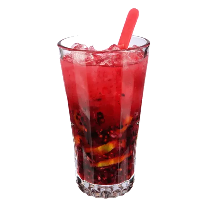 Blackberry Agave Caipirinha