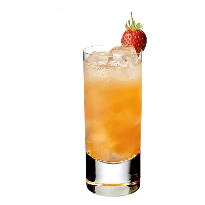 Crushed Strawberry Fizz