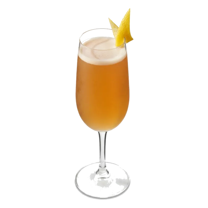 French 125 (French '75' with cognac)