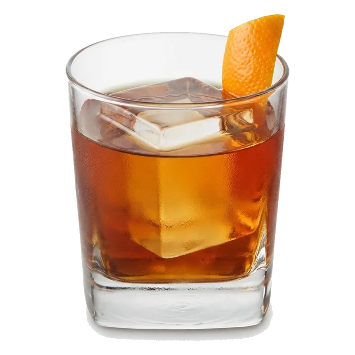 Maple Rum Old-Fashioned