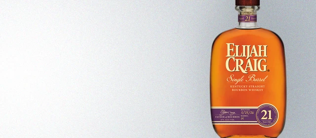 Elijah Craig 21 Year Single Barrel Bourbon (2026 Release)