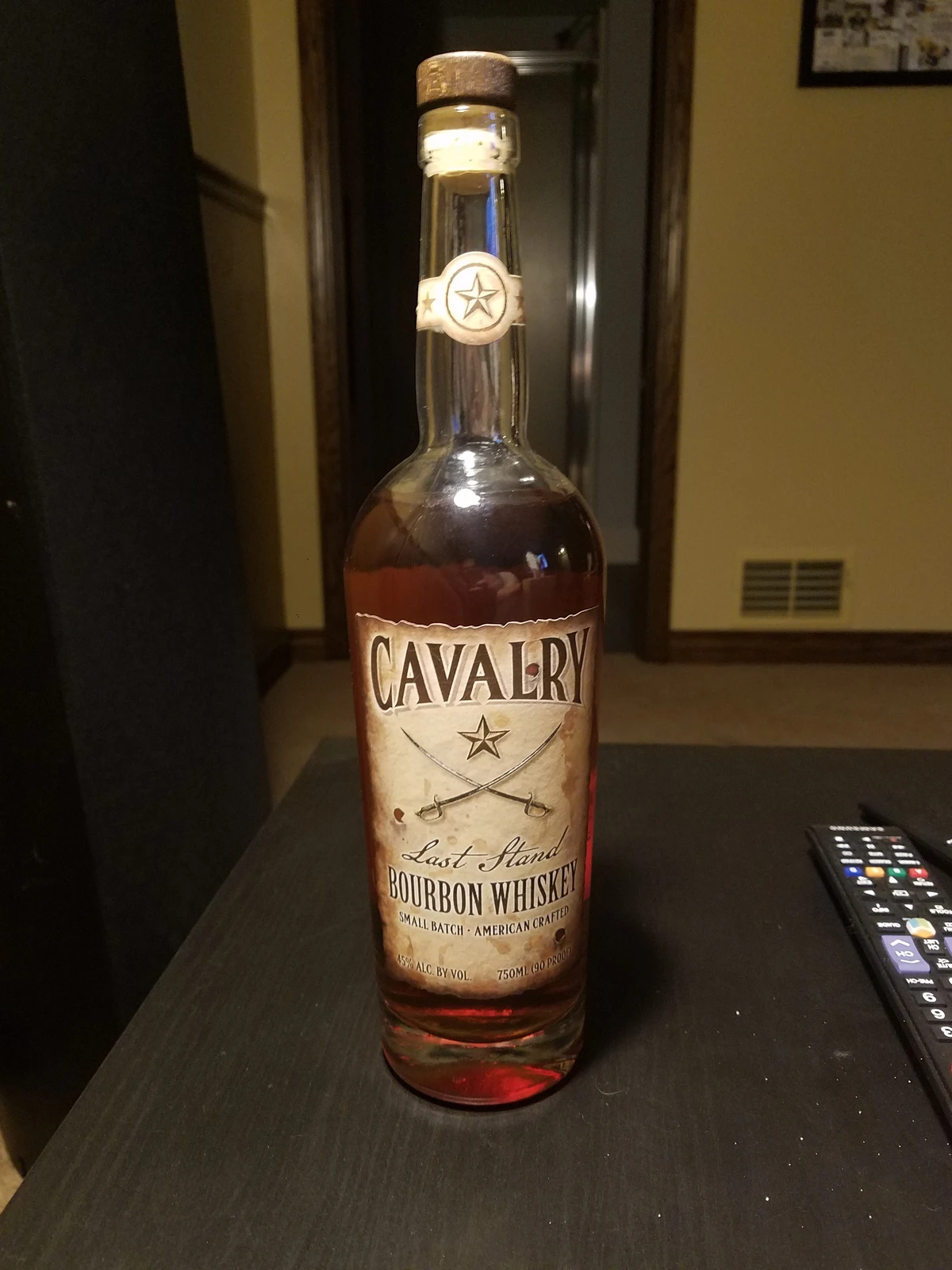 Cavalry bourbon whiskey small batch
