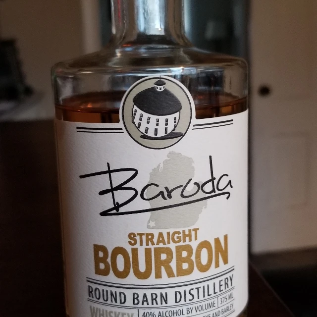 Baroda Straight Bourbon Whiskey