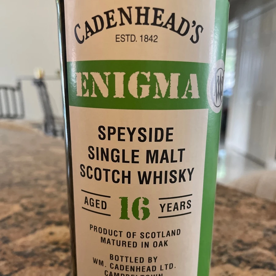 Cadenhead's Enigma 16 Speyside