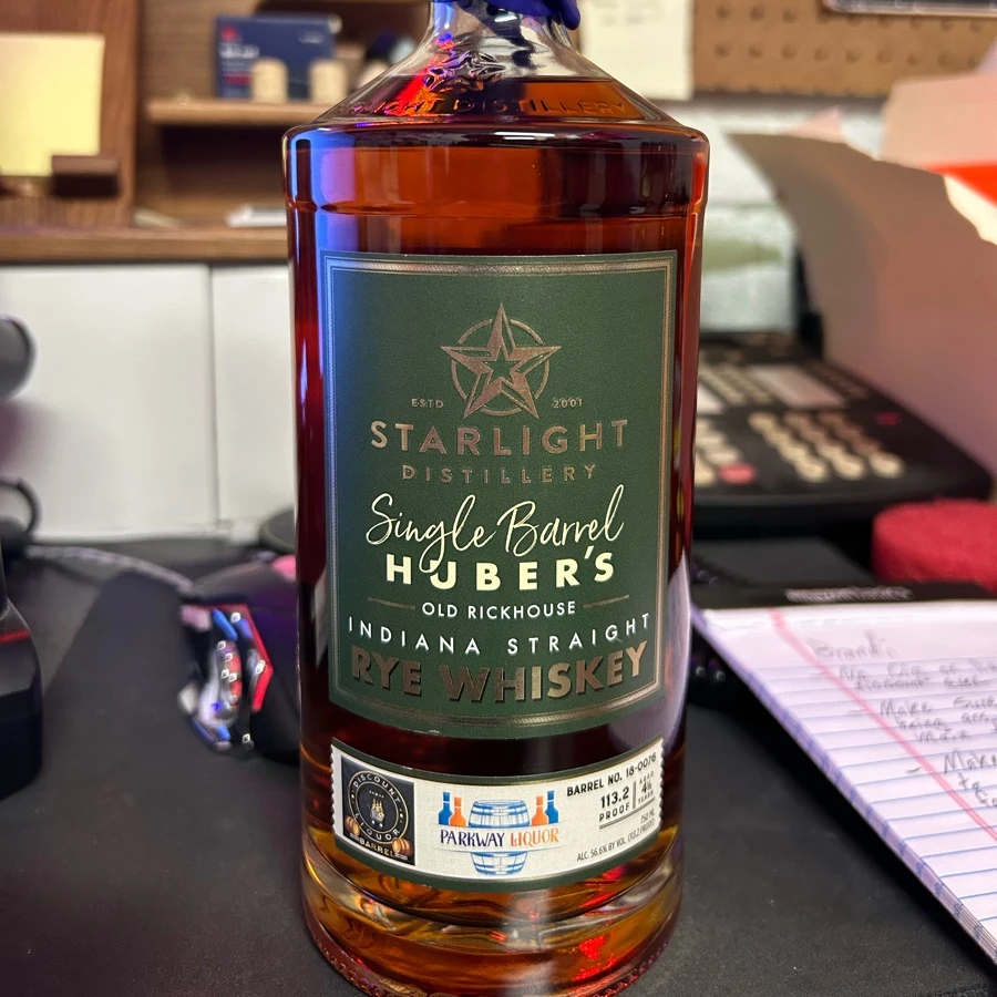 Starlight Rye Single Barrel (Parkway Liquor)