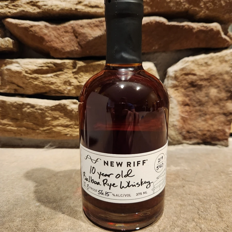 New Riff 10 year old Balboa Rye