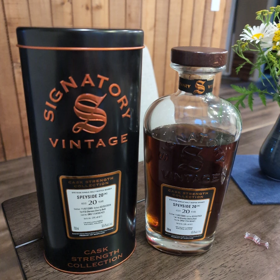 Signatory Vintage Cask Strength Speyside 20(M)