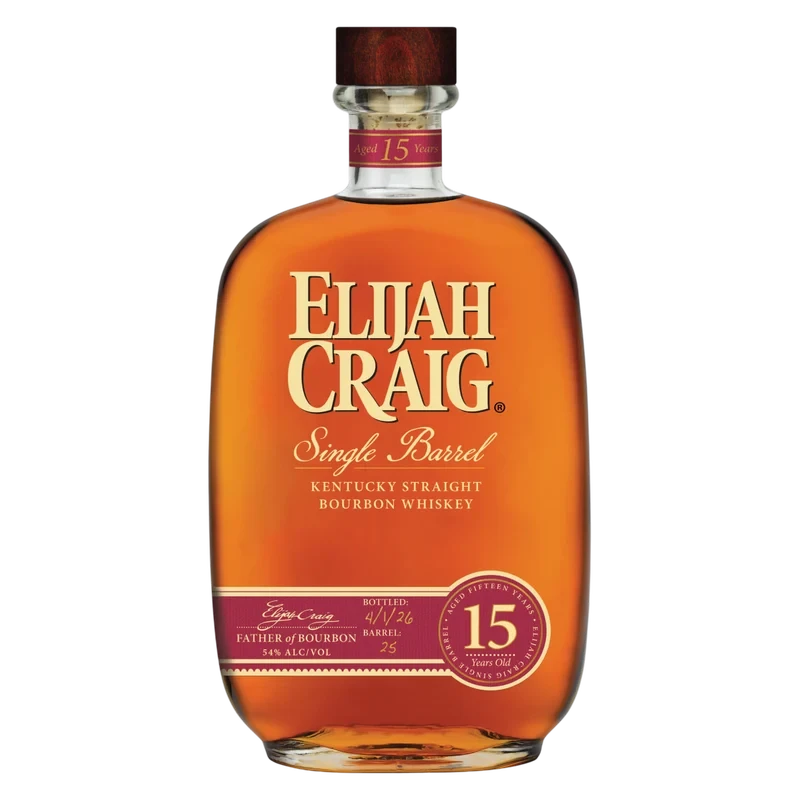 Elijah Craig Single Barrel Bourbon 15 Year 750ml