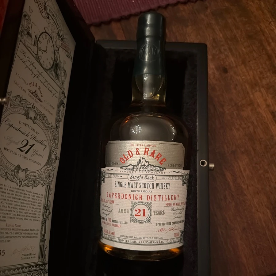 Hunter Laing Old & Rare Caperdonich 21 Year Old