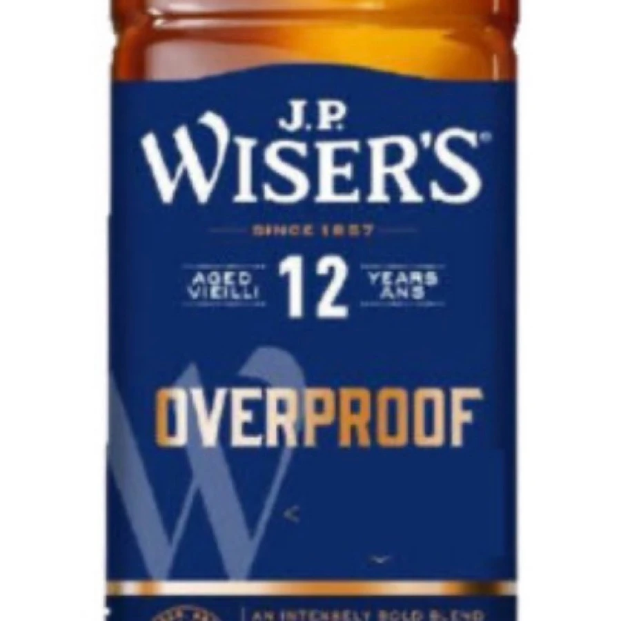 J.P. Wiser's 12 Year Old Overproof