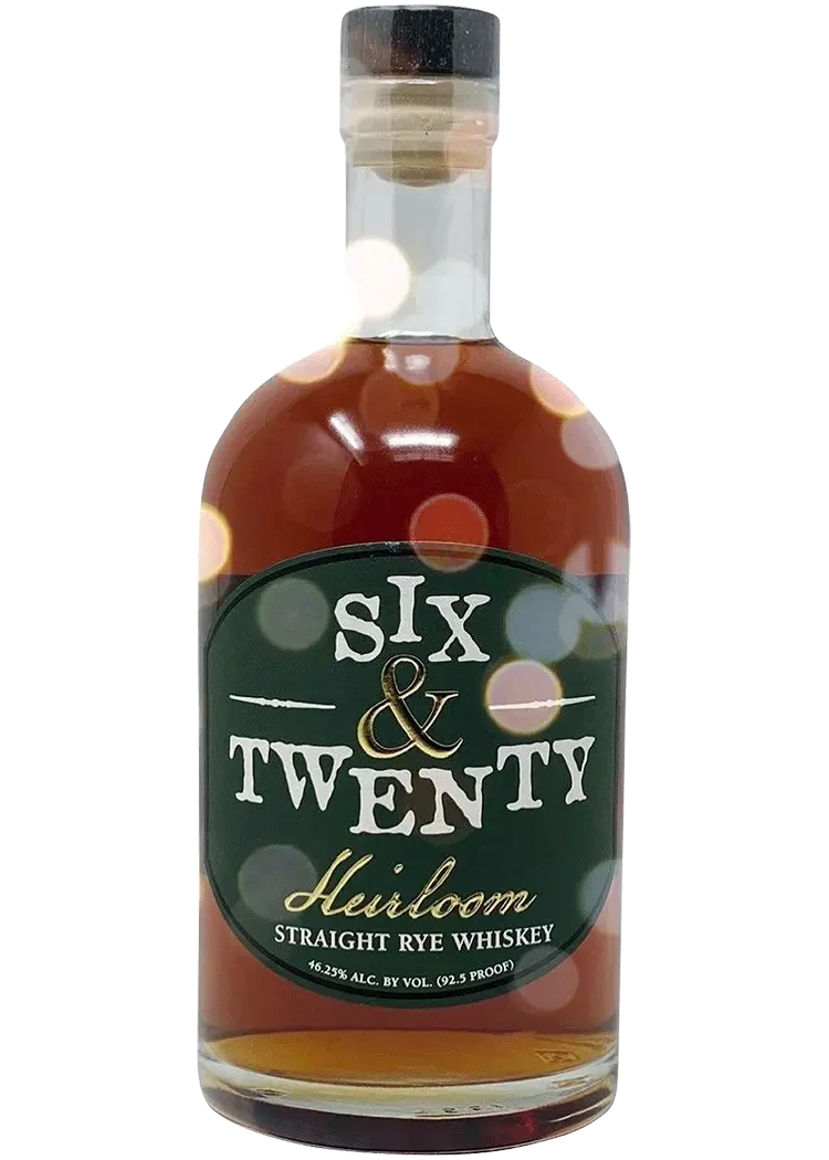 Six & Twenty Heirloom Straight Rye Whiskey