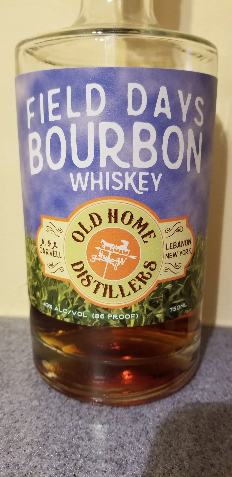 Old Home Distillery Field Days Bourbon