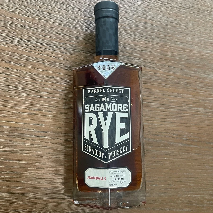 Sagamore Straight Rye Whiskey Barrel Select - Randall's