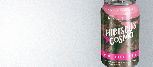 Dry Fly Wild Berry Hibiscus Cosmo
