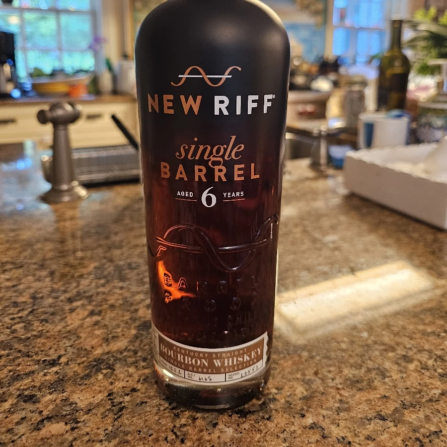 New Riff Single Barrel 6 years Virginia ABC