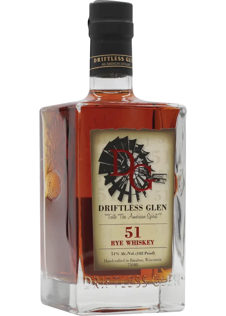 Driftless Glen Straight Rye Whiskey