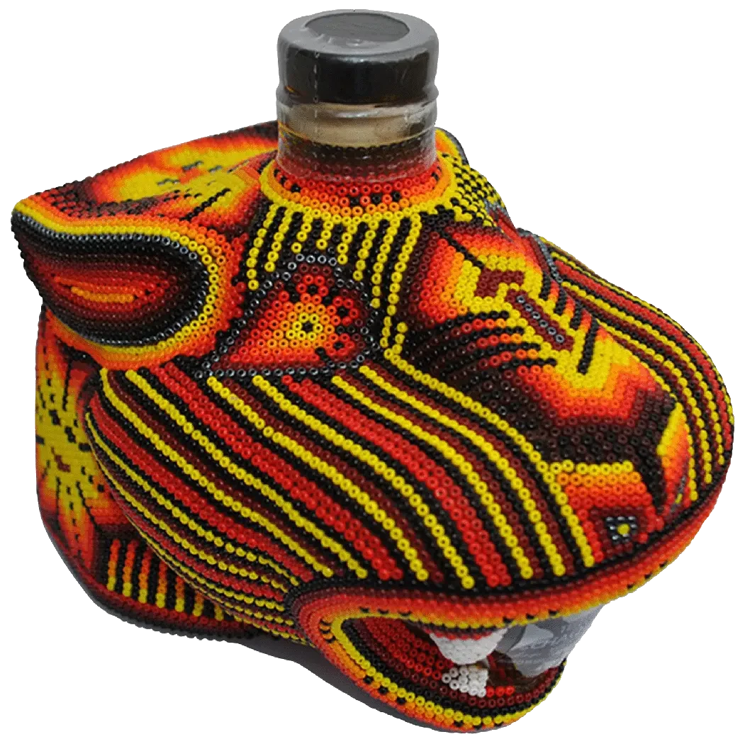 Chaquira Beaded Jaguar Añejo