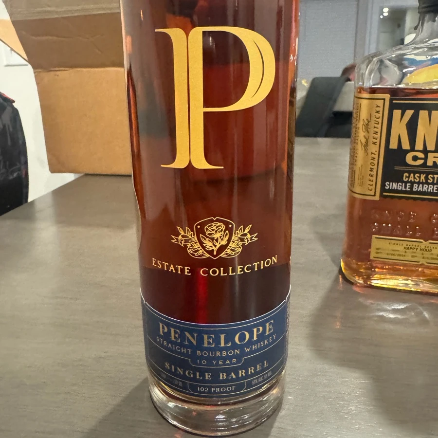Penelope Estate Collection Single Barrel 10 Year "O'darbys Liqour Barn"