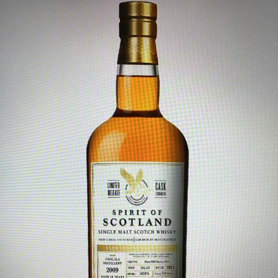 Spirit of Scotland Caol Ila 16 Year Single Malt Scotch Whiskey 2009 Single Cask