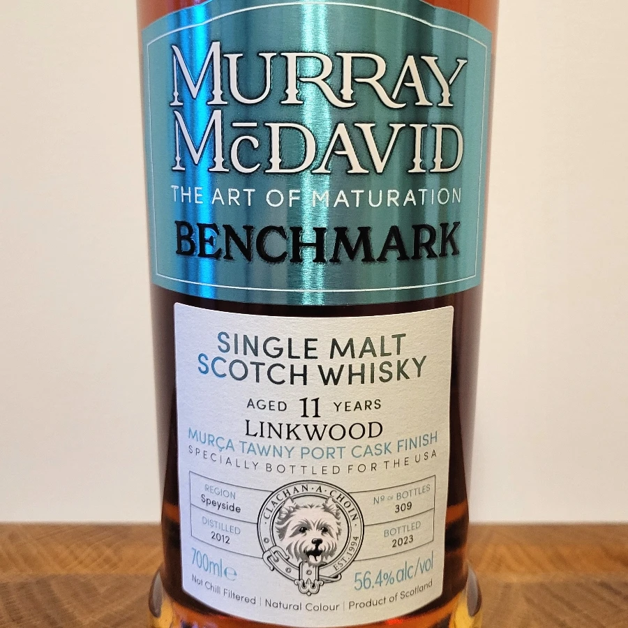 Murray McDavid Benchmark - Linkwood 2012 Aged 11 Years Murca Tawny Port Cask Finish