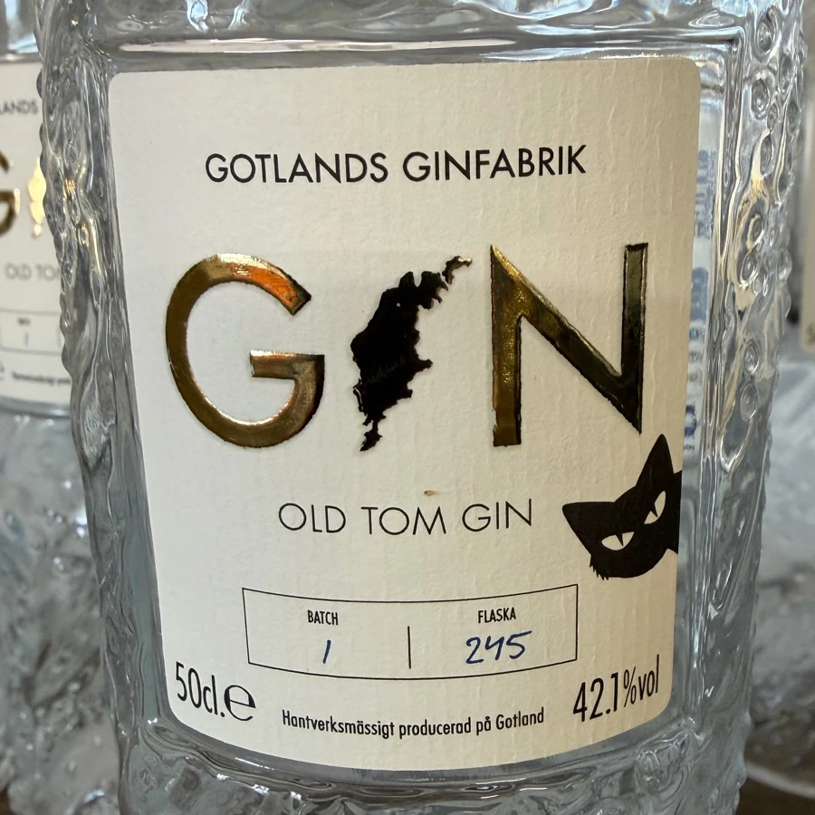 Gotlands Ginfabrik Old Tom Gin