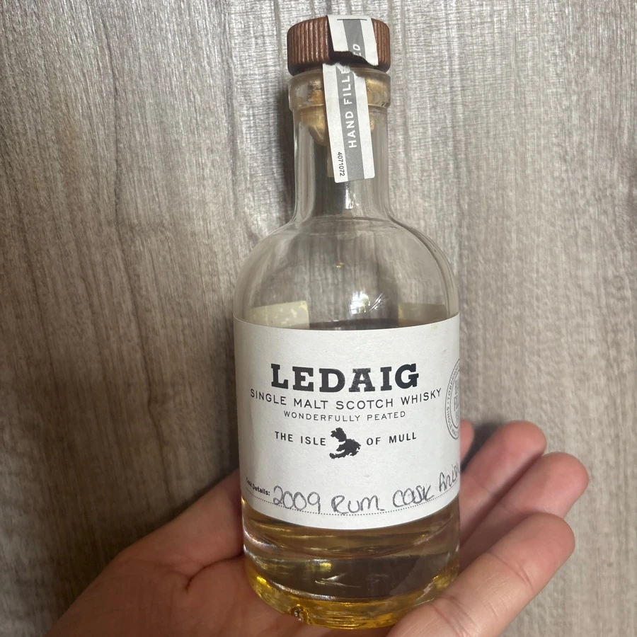 Ledaig 2008 Rum Cask Finished Hand Filled