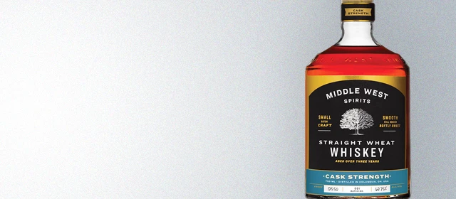 Middle West Spirits Cask Strength Straight Wheat Whiskey