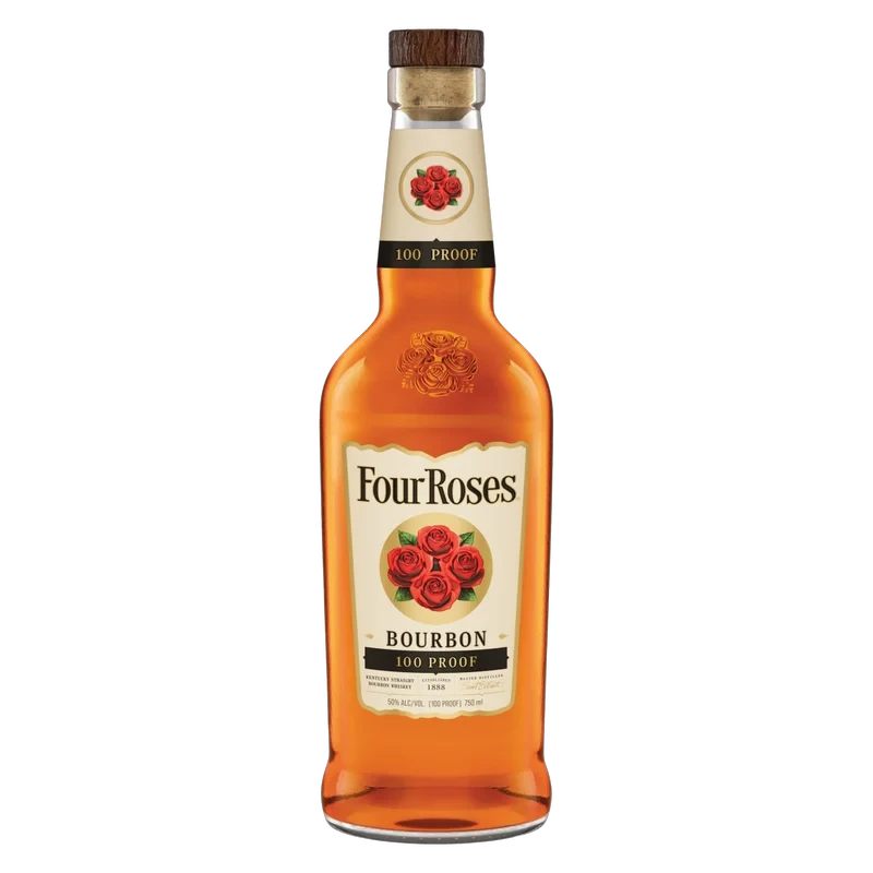 Four Roses Bourbon 100 Proof 750ml Bottle