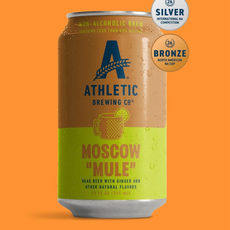 Athletic Brewing Co Moscow Mule Non-alcoholic