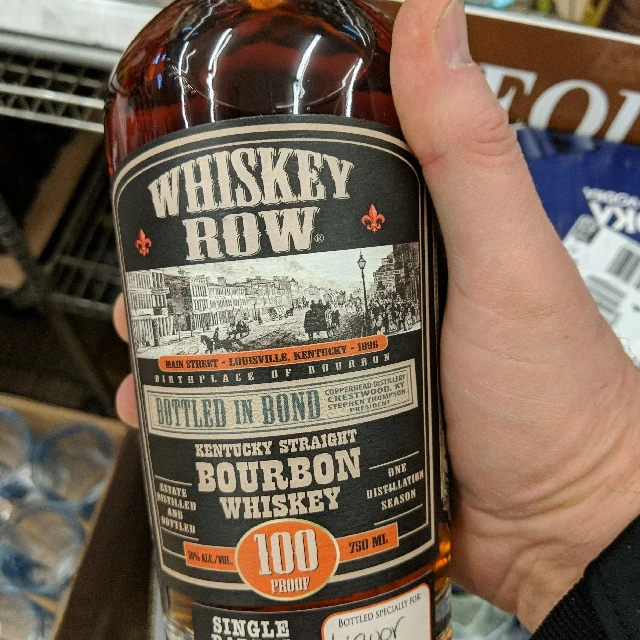 Whiskey Row Bottled In Bond