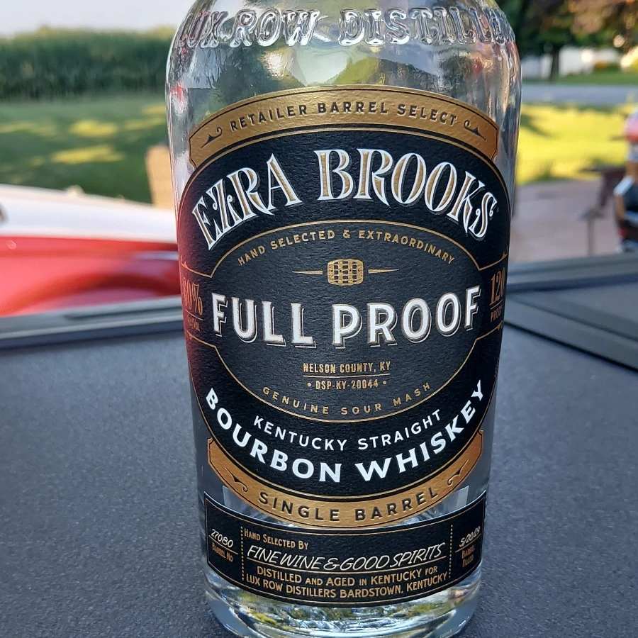 Ezra Brooks Staigh Bourbon Full Proof Single Barrel - FWGS Barrel Pick
