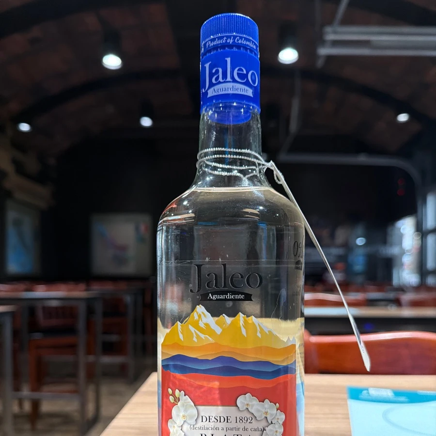 Jaleo Tapa Verde Aguardiente