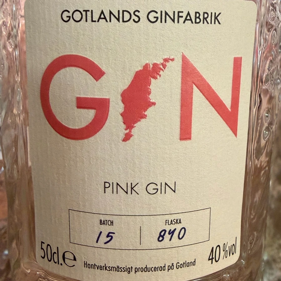 Gotlands Ginfabrik Pink Gin