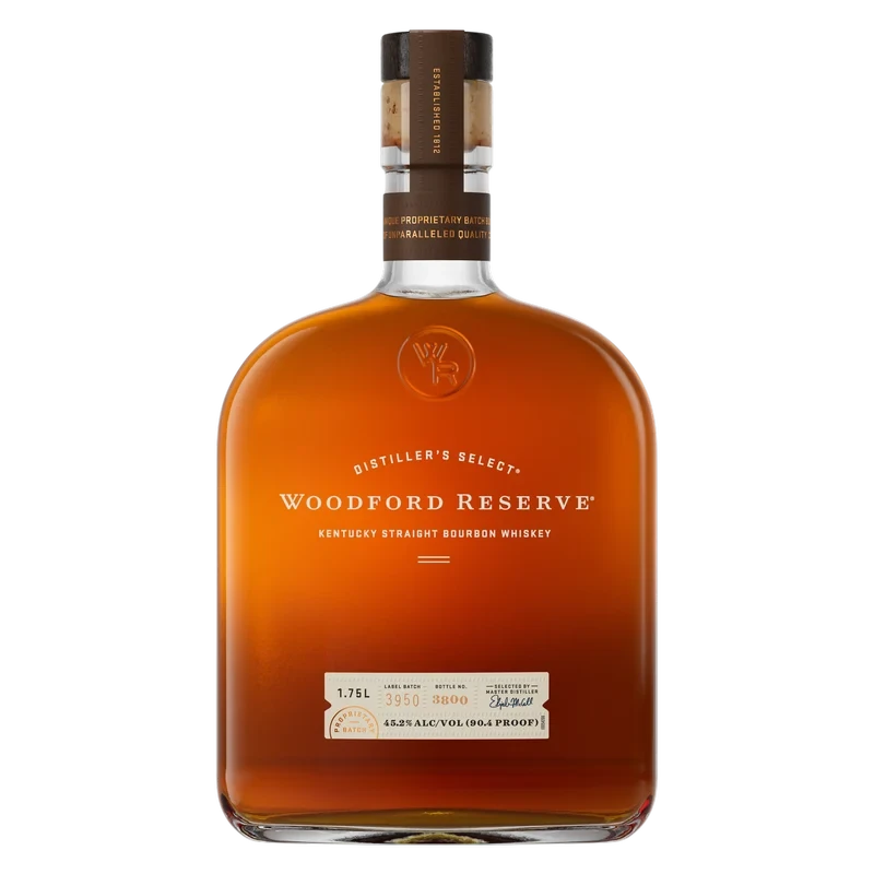 Woodford Reserve Kentucky Straight Bourbon Whiskey 1.75 L 90.4 Proof