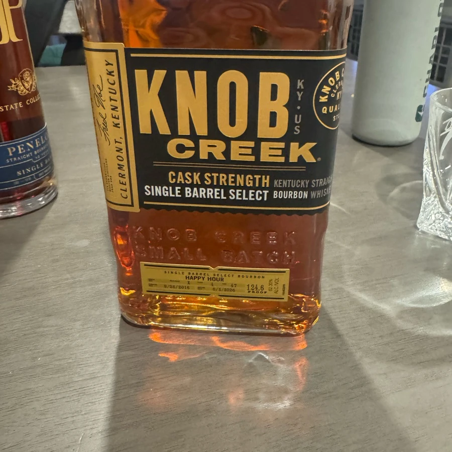 Knob Creek Cask Strength Single Barrel Select "Happy Hour"