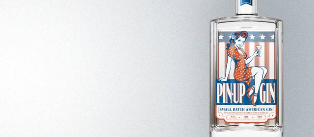 Old Glory Pin Up Gin