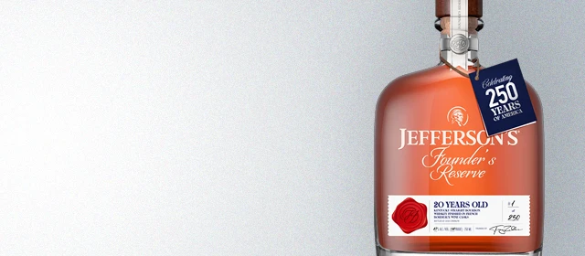 Jefferson's Founder's Reserve 20 Year Kentucky Straight Bourbon