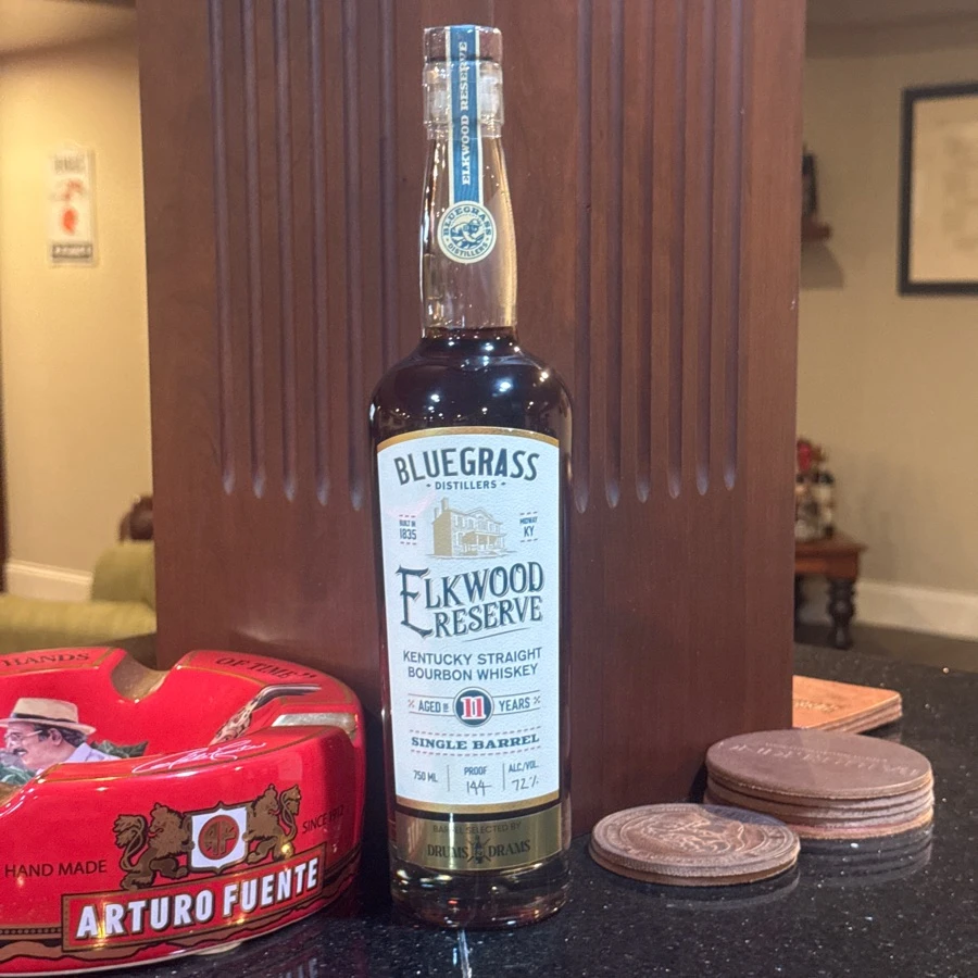 Elkwood Reserve Bourbon Single Barrel Release 10 Drums & Drams