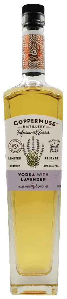 CopperMuse lavender vodka