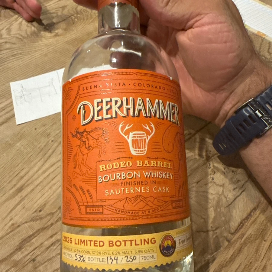 deerhammer rodeo barrel bourbon whiskey